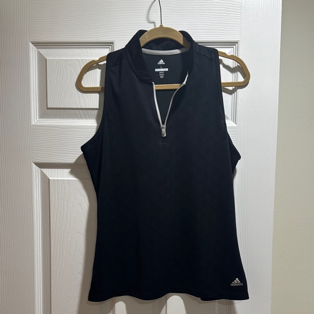 Adidas Women's Black Sleeveless Top